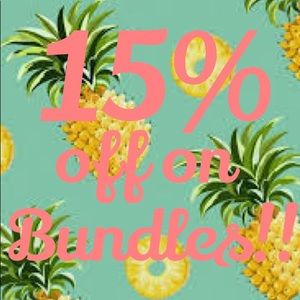 15% Discount in Bundles of 2 or more!